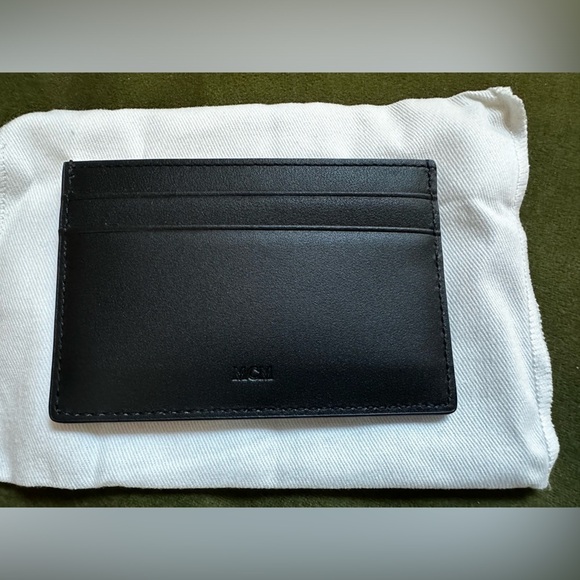NEW MCM Leather Card Case - Picture 3 of 3
